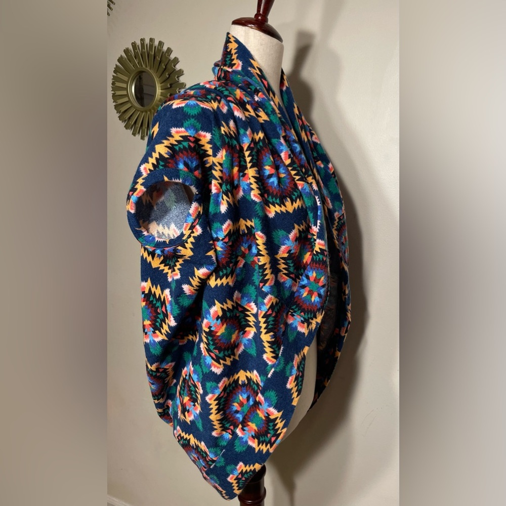 Blue Rain, Multicolor Sweater, Size Small - Picture 2 of 7